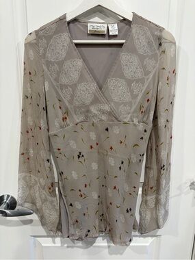 New York City Design Co Silk Blouse